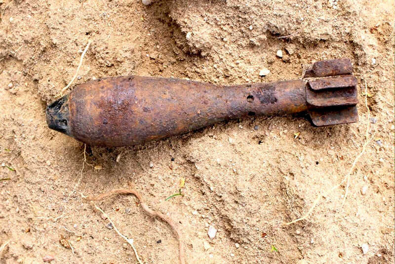 В Курганской области нашли и обезвредили снаряд времен Гражданской войны