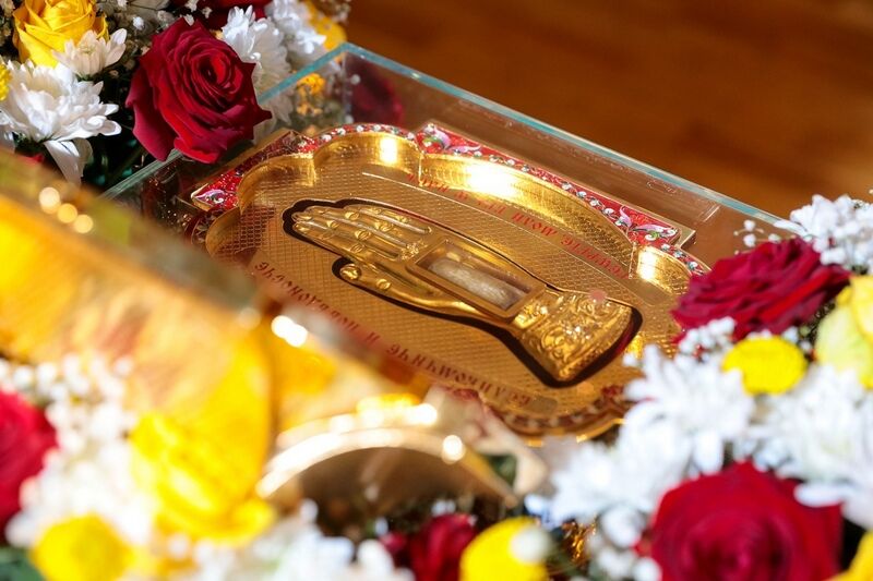 Частица мощей Георгия Победоносца прибыла в Курган