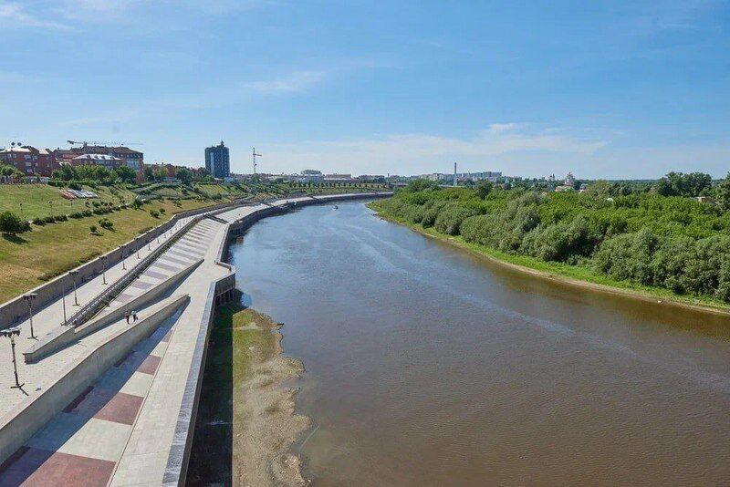 В Тюмени введен режим повышенной готовности из-за низкого уровня воды в Туре