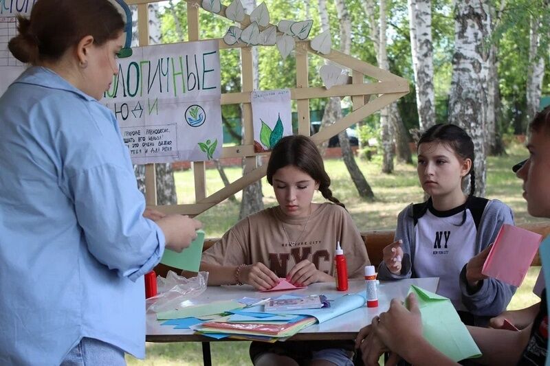 По зауральским детским лагерям путешествует «профориентационный поезд»