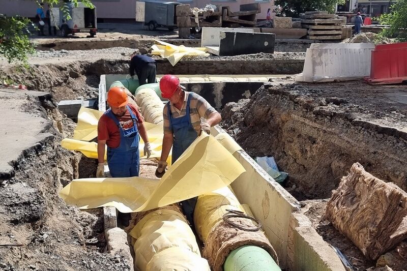 В Кургане 27 августа пройдут гидравлические испытания на участке теплосети
				«Север-2»