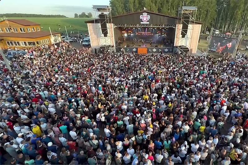 На фестивале «Купала» в Частоозерье побывали более 25 тысяч человек