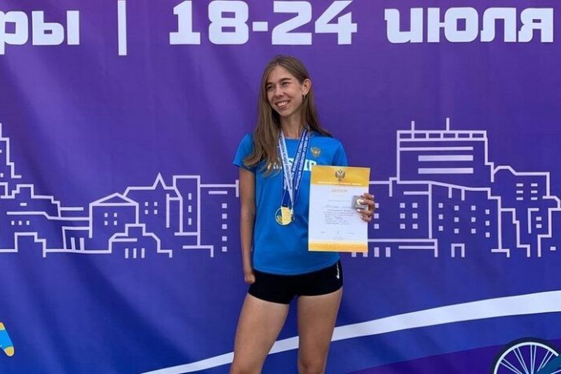Зауральская спортсменка стала чемпионкой России по легкой атлетике