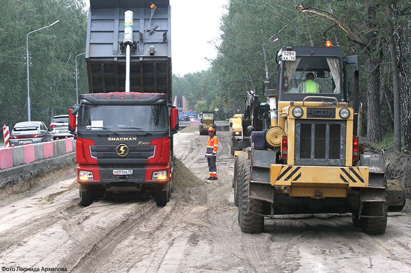 В Кургане продолжится ремонт шоссе им. Тюнина