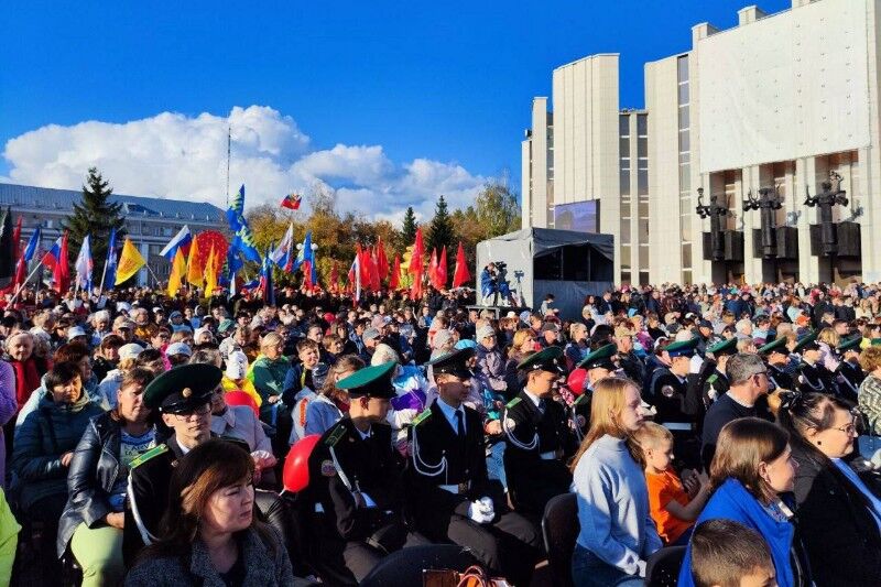 Курган празднует присоединение к России новых регионов