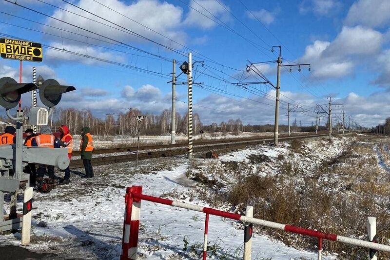 В Курганской области под грузовым поездом погибли два работника РЖД