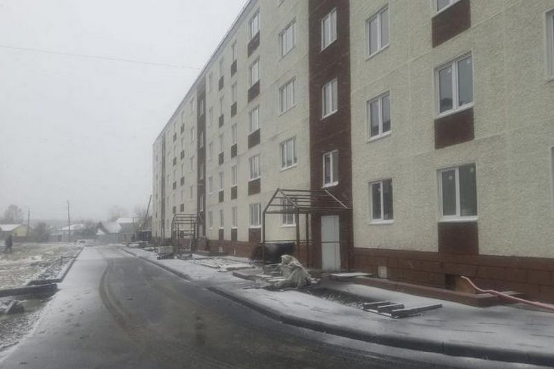 В двух курганских микрорайонах построены дома для переселенцев из аварийного жилья