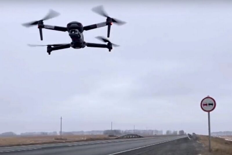 В Зауралье для обнаружения лесных пожаров начали использовать дроны