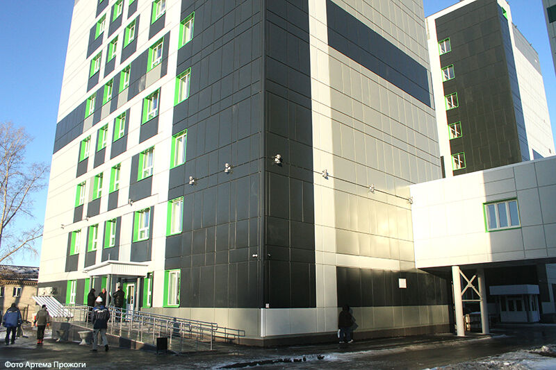 Строительство хирургического корпуса онкодиспансера в Кургане вышло на завершающую стадию