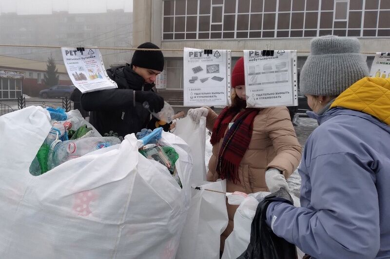 В Кургане возобновились акции по раздельному сбору вторсырья в Заозёрном