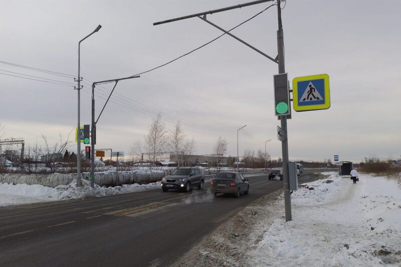 В центре Кургана и в Заозерном заработали новые светофоры