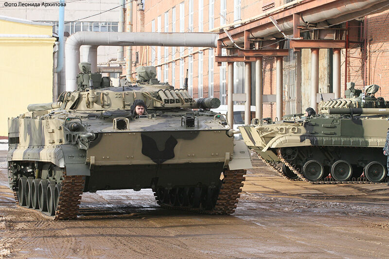 Курганмашзавод поставил в войска очередную партию БМП-3
