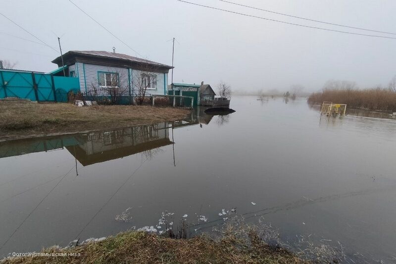 В Курганской области прокуратура взяла на контроль ситуацию с наводнением в Куртамыше