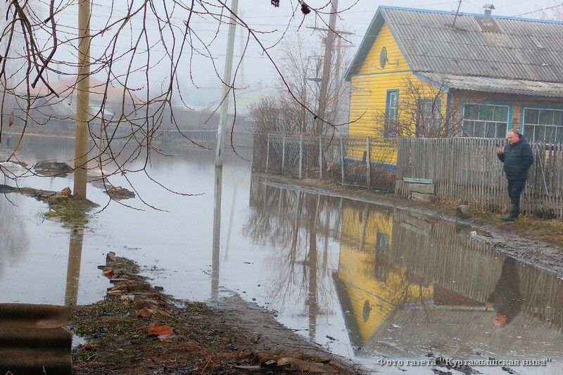 В Курганской области введен режим повышенной готовности из-за сброса воды Казахстаном