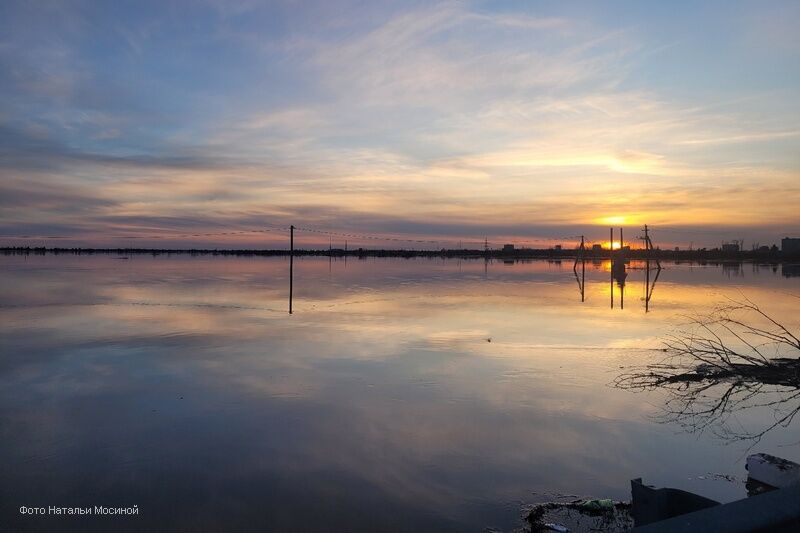 В Кургане уровень воды в Тоболе вырос ещё на 10 см за два часа