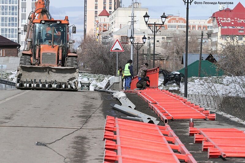 В Кургане готовят к открытию Кировский мост