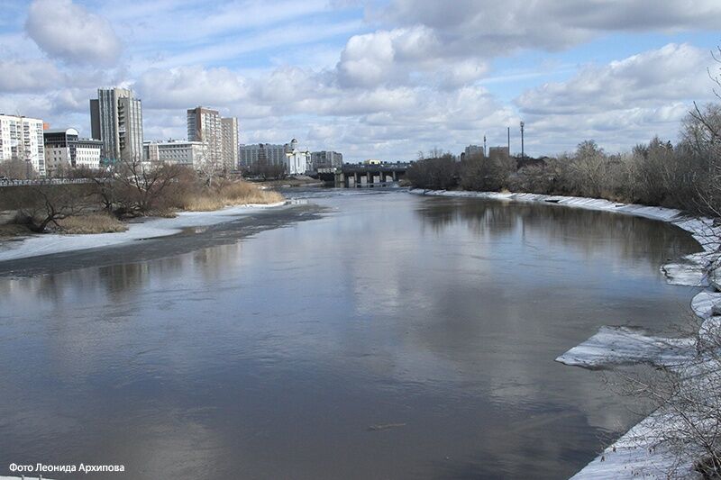 В Кургане снизился темп роста уровня Тобола