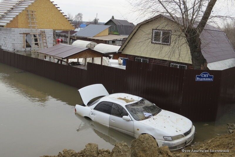 В связи с паводком в Курганской области закрыты для автотранспорта несколько межмуниципальных дорог