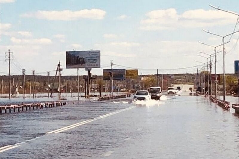 В Кургане на шоссе Тюнина открыто реверсивное движение в оба направления