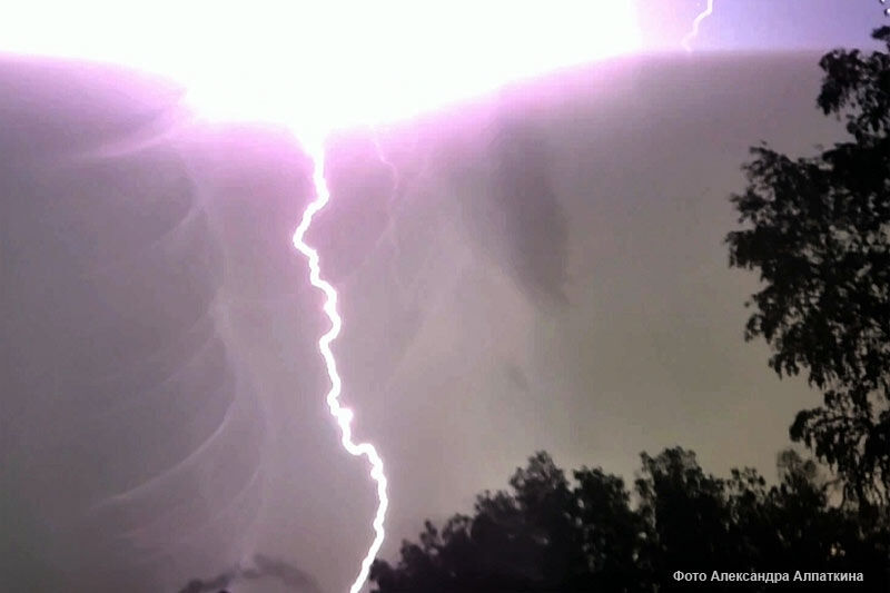 В Кургане прогнозируют дождь с грозой и усиление ветра