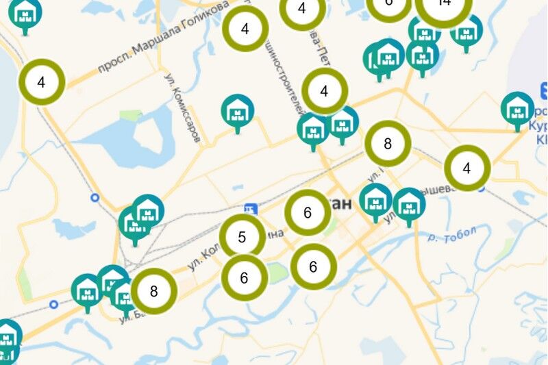 В Зауралье разработали интерактивную карту пунктов приема вторсырья