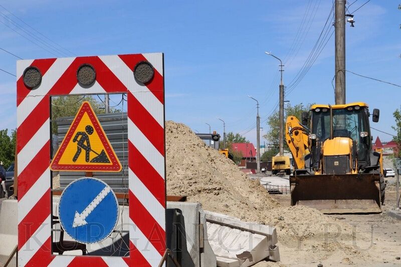 В Кургане продолжается ремонт пяти мостов и путепроводов