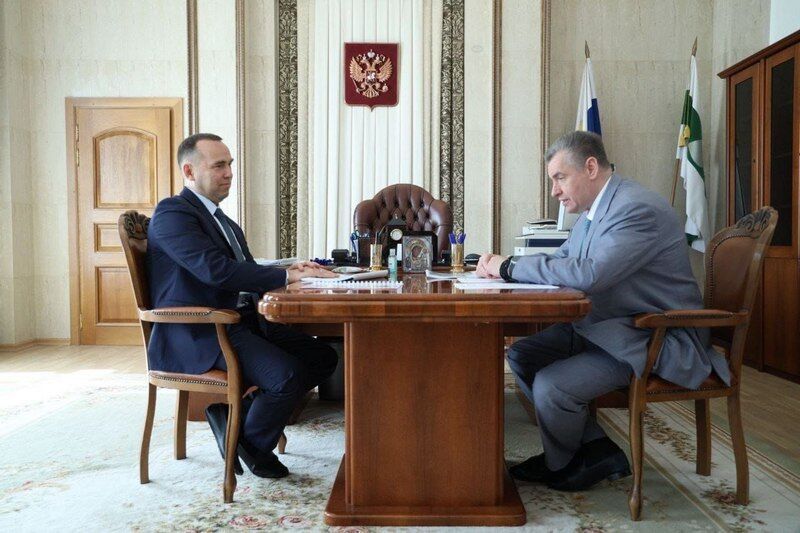 Курганский губернатор встретился с лидером ЛДПР