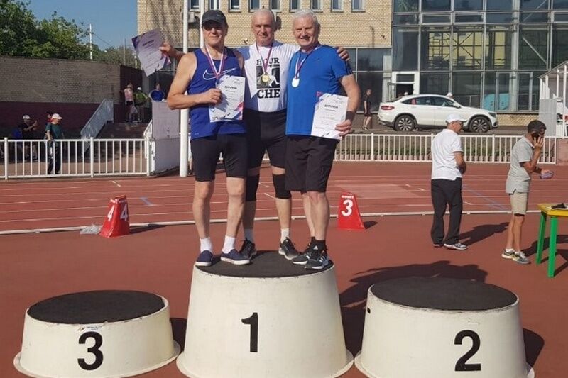 Зауральские легкоатлеты-ветераны успешно выступили в Москве