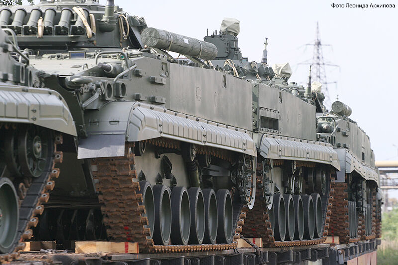 Курганмашзавод отгрузил очередную партию боевых машин в зону специальной военной операции