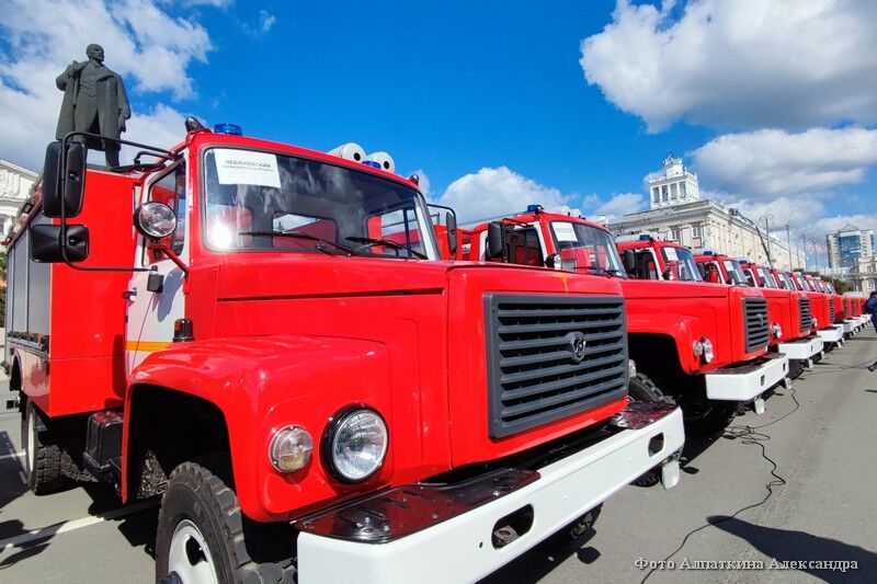 Пожарных машин в Зауралье стало больше