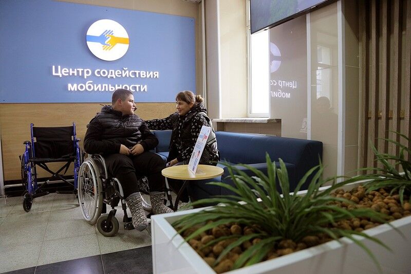 На центральном железнодорожном вокзале Кургана открылся зал ожидания для маломобильных пассажиров