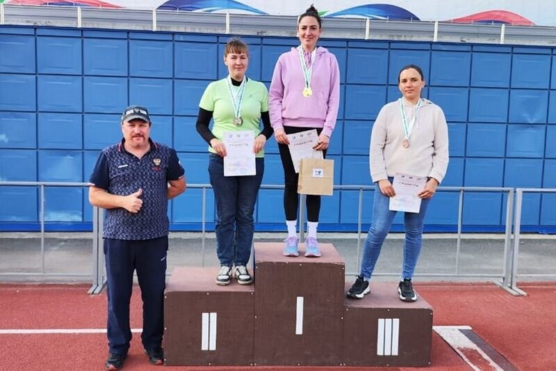 Курганцы покорили легкоатлетический пьедестал
