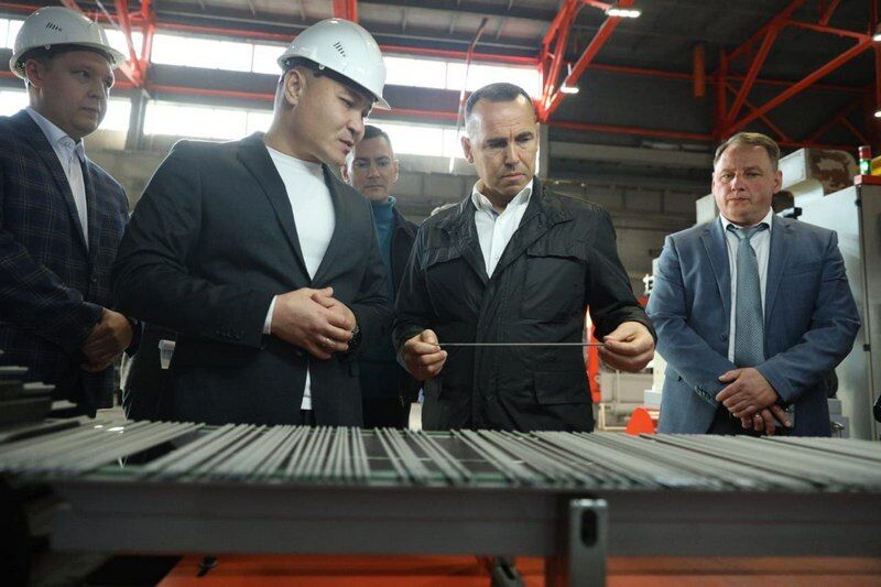 В Курганской области на заводе по производству электродов открыли новую линию