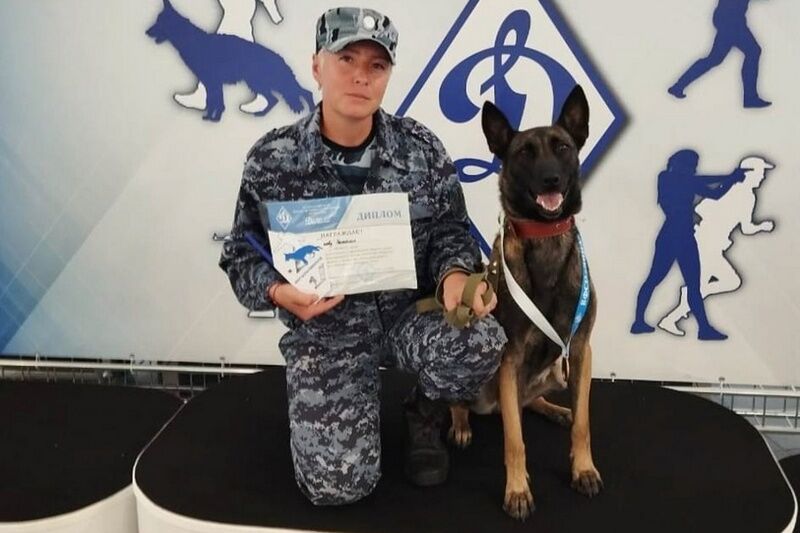 Кинолог из Кургана победила на Всероссийский соревнованиях