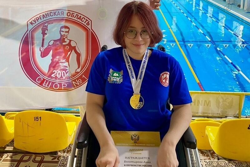 Курганская спортсменка выступает на чемпионате мира по плаванию