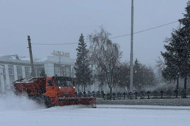 В Кургане ожидаются снегопады и метель