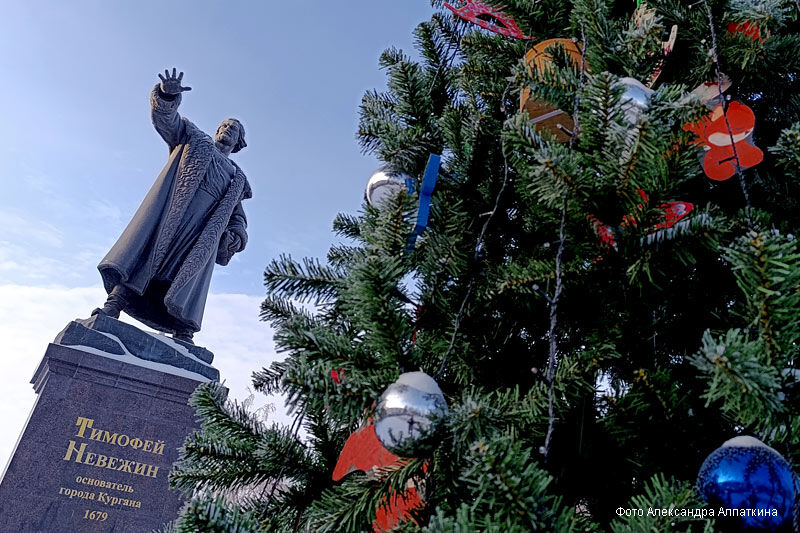 Курганцев поздравляют с Новым годом