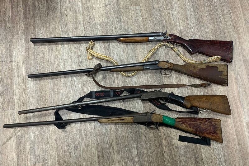 Полицейские разоружили двух жителей Зауралья