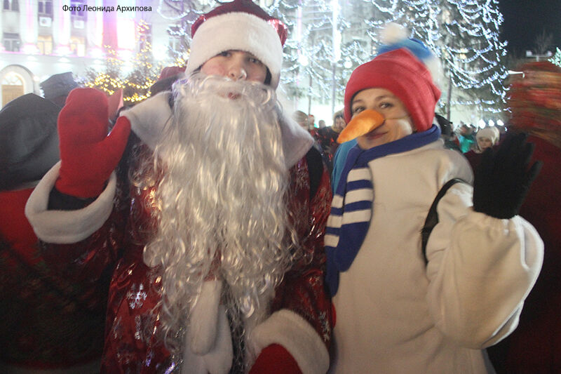 Курганцев приглашают отметить день рождения Деда Мороза