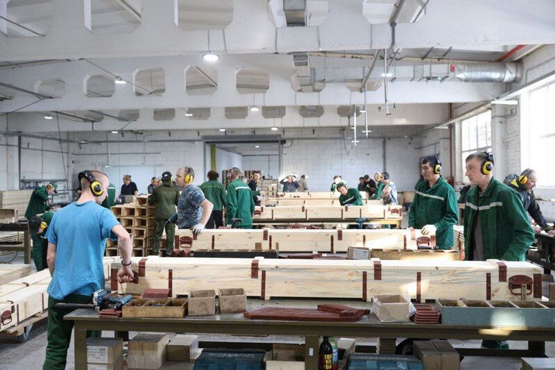 В Кургане запустили новое деревообрабатывающее производство