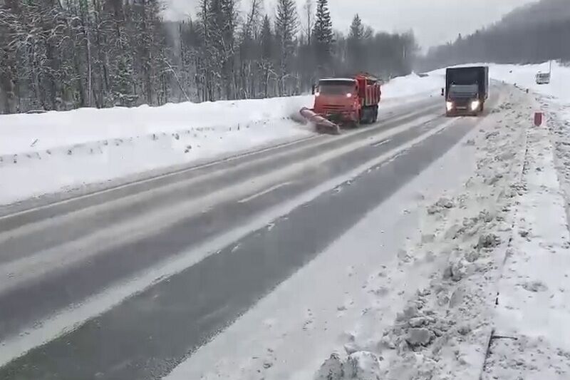 В Курганской области частично сняли ограничение движения на трассах