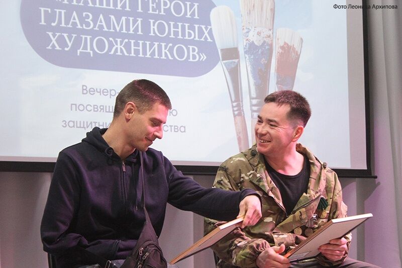 Ребята из детской школы искусств №1 сделали необычный подарок курганским участникам СВО