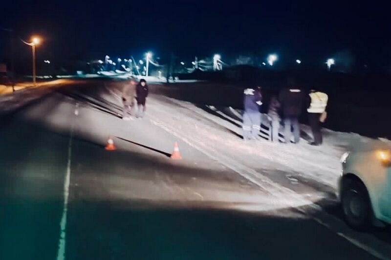 В Зауралье автомобилистка без прав насмерть сбила пешехода и скрылась