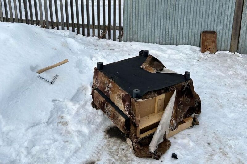 Пьяный зауралец попытался убить топором ребенка и женщину