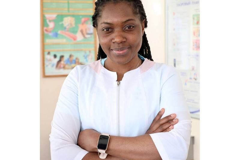 В Зауралье приехала врач из Африки