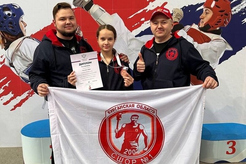 Курганские тхэквондисты выиграли медали на первенстве России