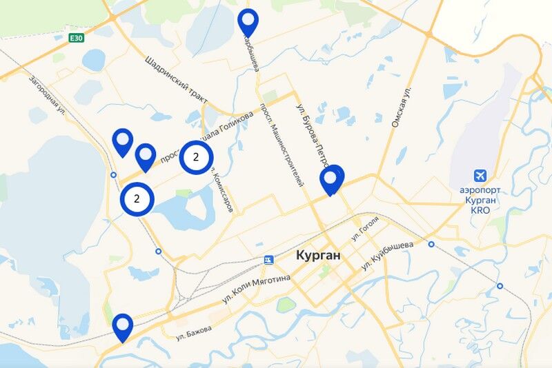 В Кургане определились лидеры голосования за дизайн-проекты общественных пространств