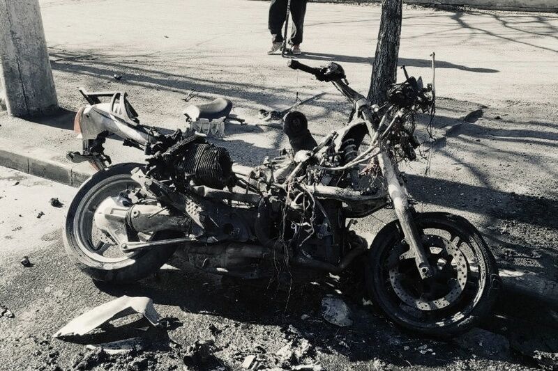 Скончалась пассажирка мотоцикла, который на ул. Красина в Кургане не пропустил автомобилист