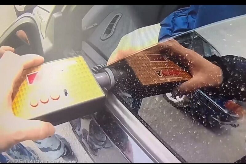 Курганец не захотел снимать тонировку с автомобиля и оскорбил полицейских