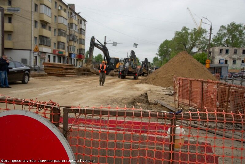 Курганцам рассказали о путях объезда автобусов закрытого перекрестка Дзержинского — Машиностроителей